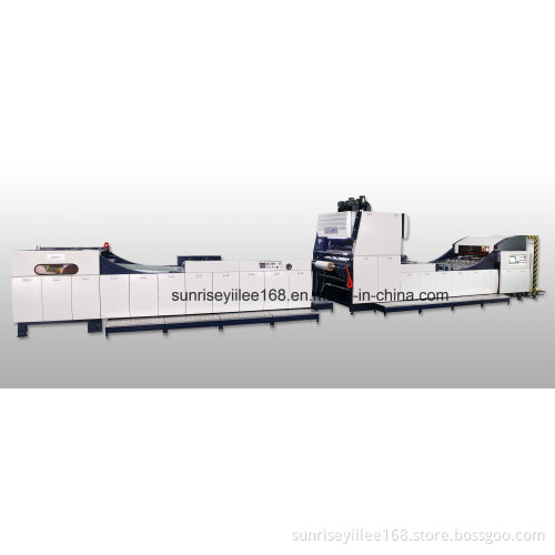 Fully Automatic High-Speed Water-Based Film Laminating Machine with Flying Knife